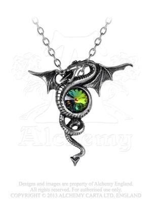 Alchemy Gothic P346 Anguis Aeternus Pendant