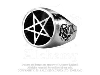 Alchemy Gothic R23 Roseus Pentagram Size T