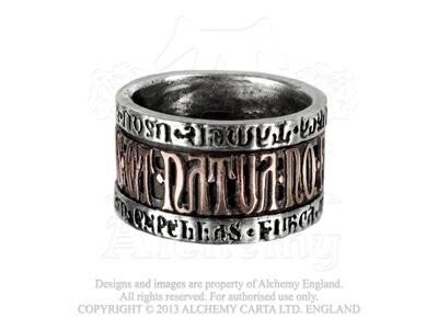 Alchemy Gothic R73 Deus Et Natura Size N