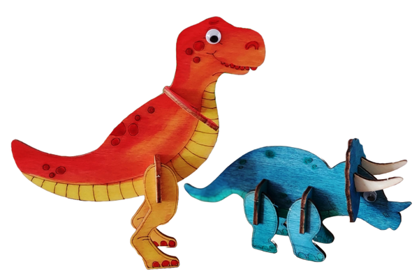 3D Dino Bastelspaß