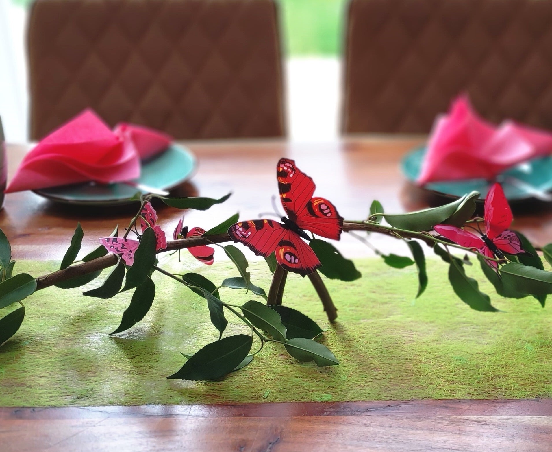 🦋 Schmetterlings-Tischdeko
