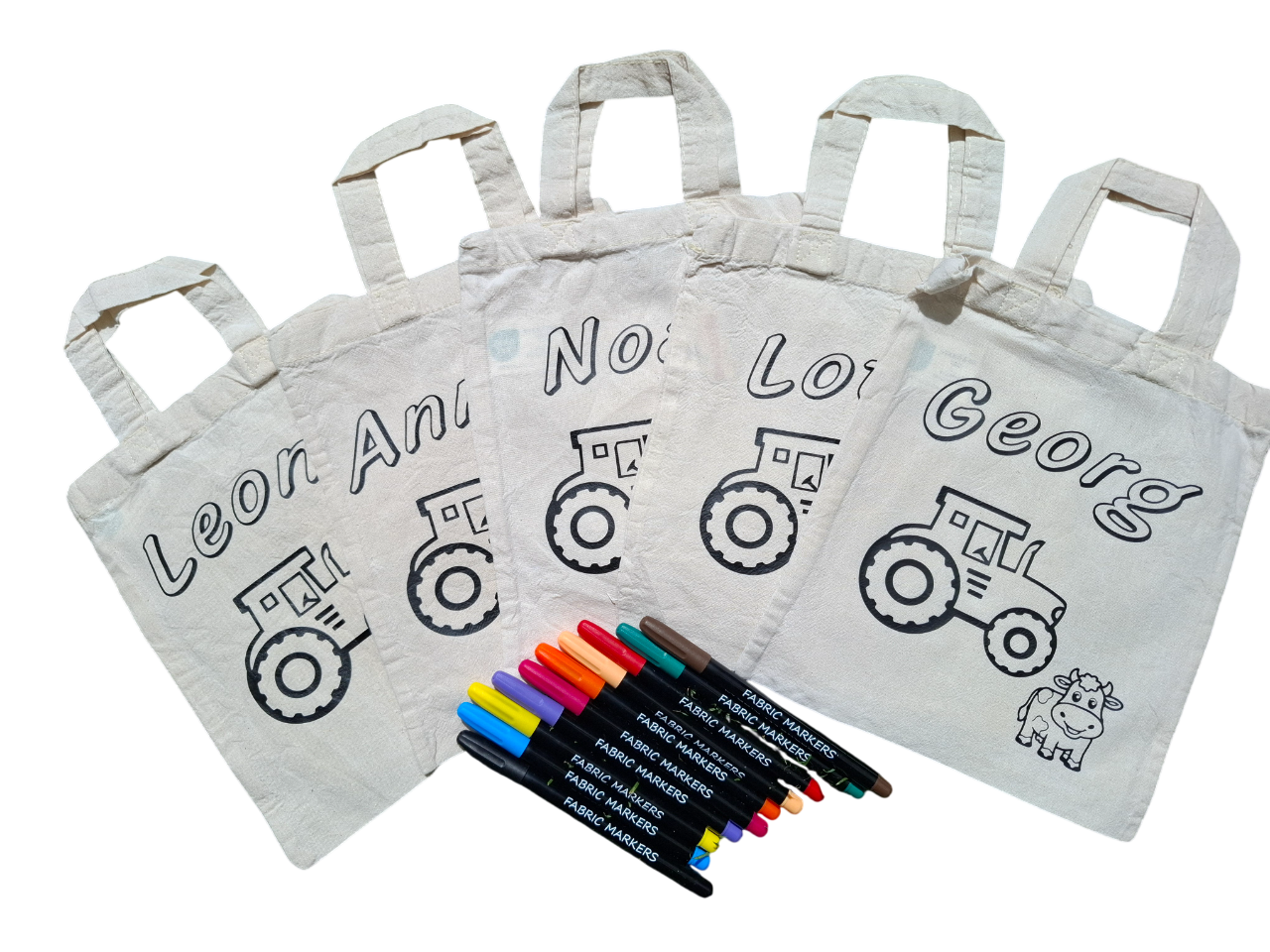 🚜 Mal-Tasche Bauernhof