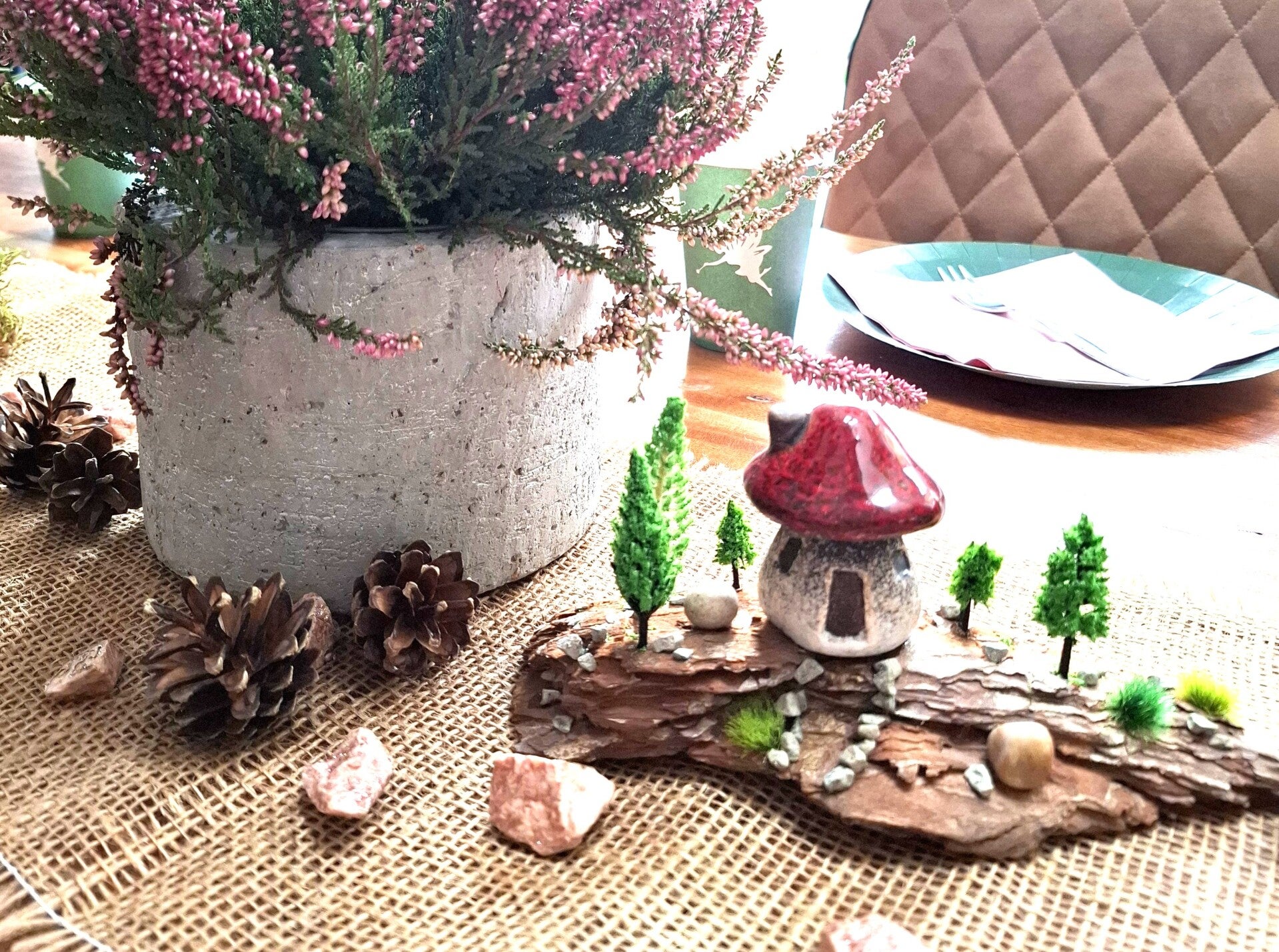 🌸 Feen-Tischdeko