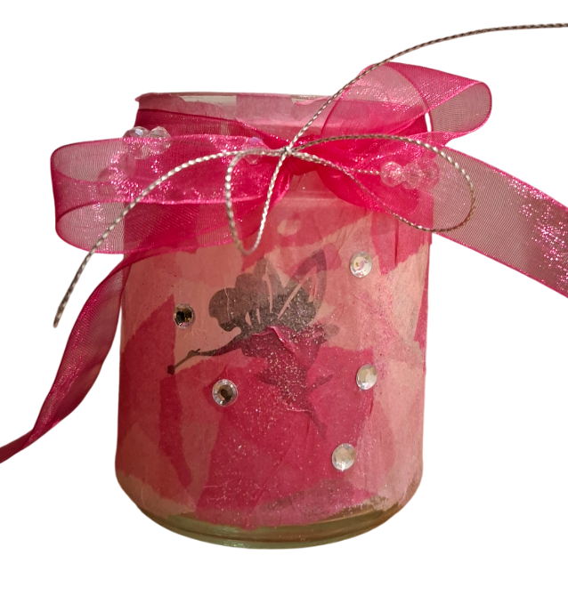 🌸 Feenzauber Bastelset „Glitzerlicht“