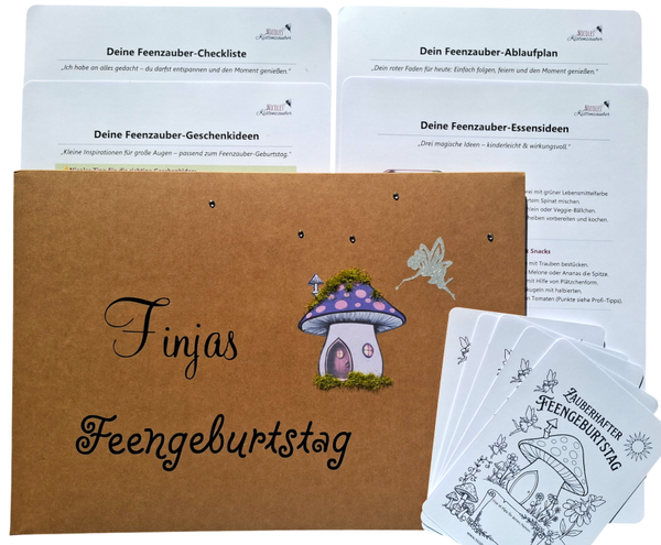 🌸Feen-Geburtstags-Planer