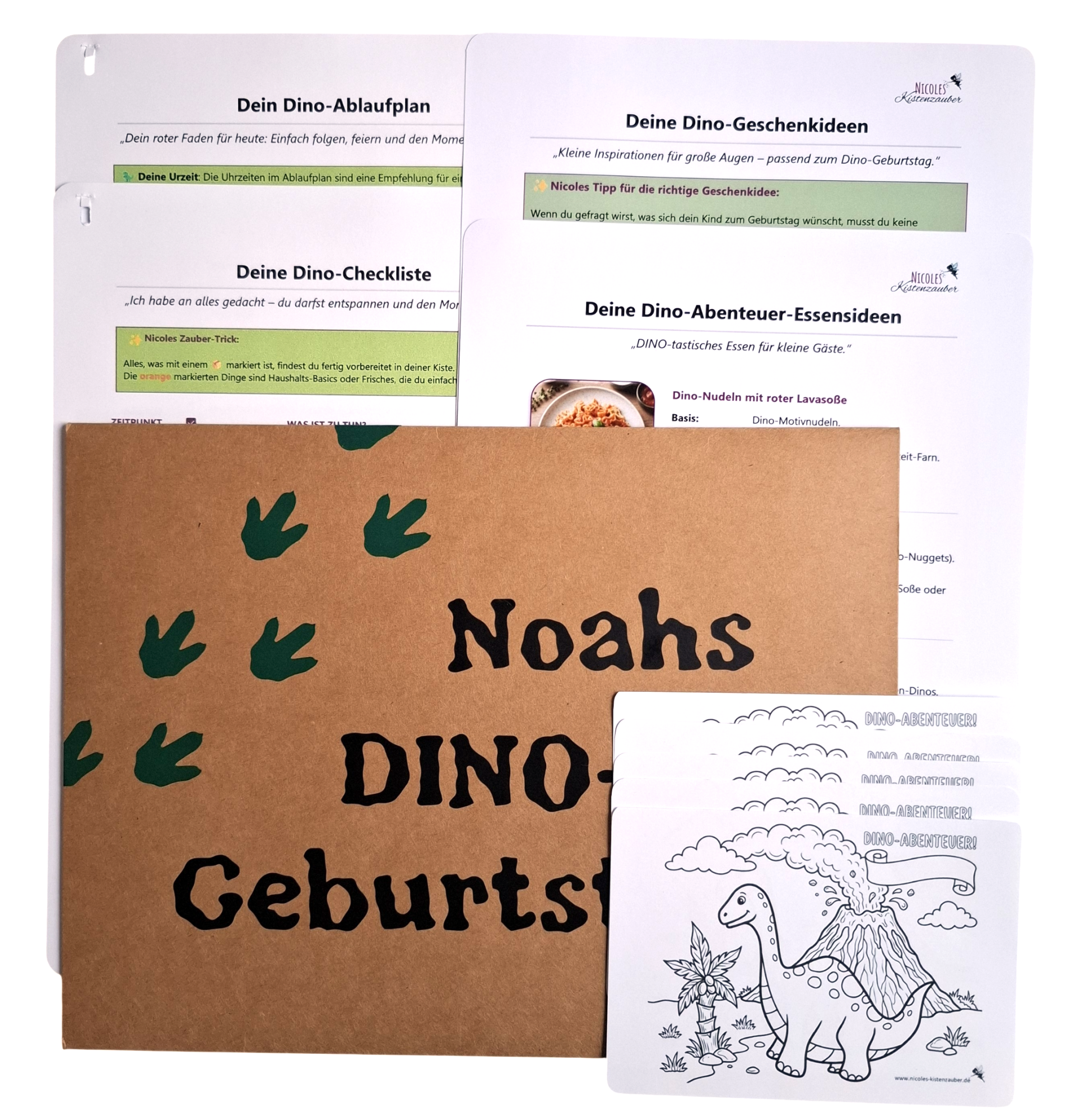 🦖 Dino-Geburtstags-Planer