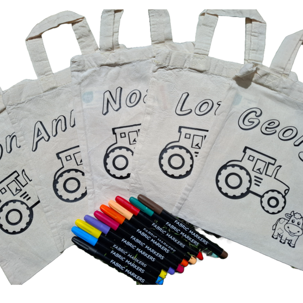 BAUERNHOF Basteltüte Tasche - personalisiert