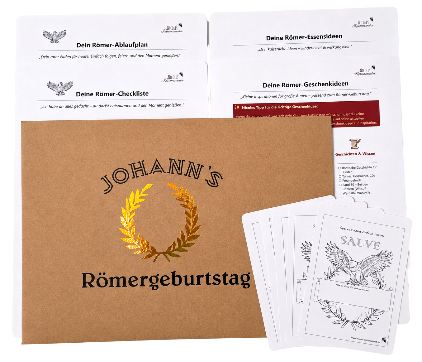 🏛️ Römer-Geburtstags-Planer