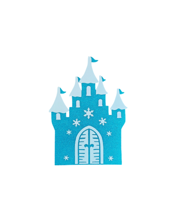 ❄️ Eisprinzessin Glitzer Einladung