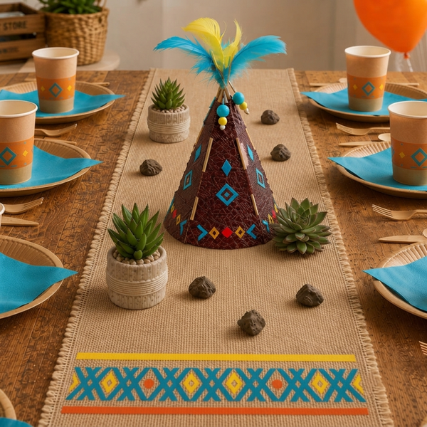 🐎 Tipi-Tischdeko