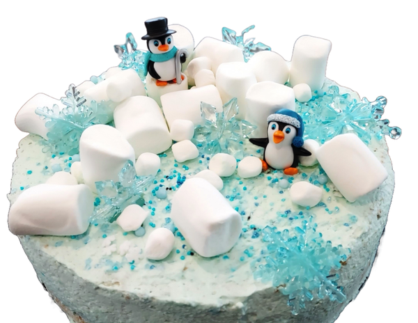 ❄️ Winterzauber-Torte „Pinguin Alfred“