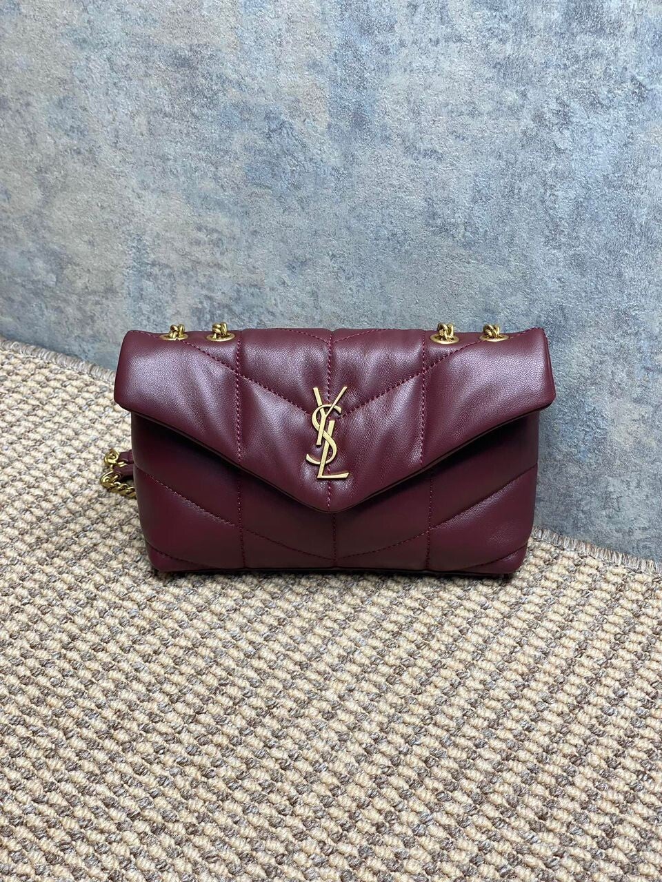 Saint Laurent Toy Puffer Quilted Leather