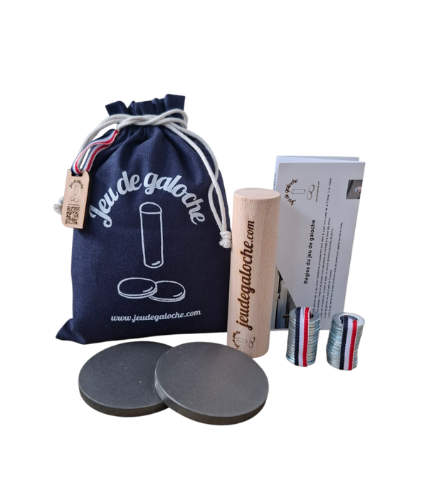 Jeu de galoche complet "bleu"