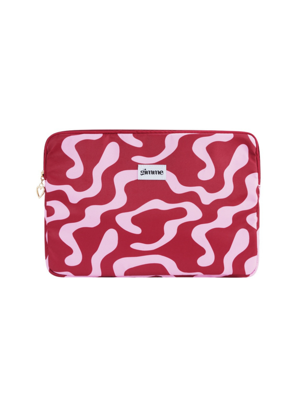 Laptophoes ‘PATTERN’ Roze