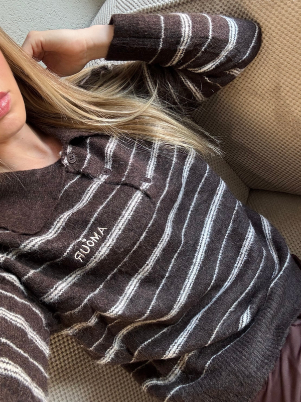 Trui ‘ESPRESSO’ Brown