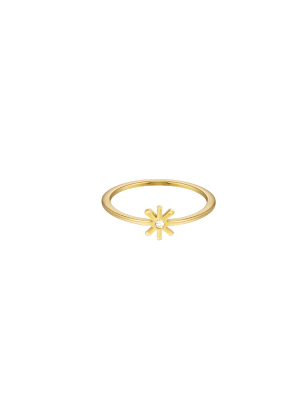 Ring 'LITTLE FLOWER' Goud