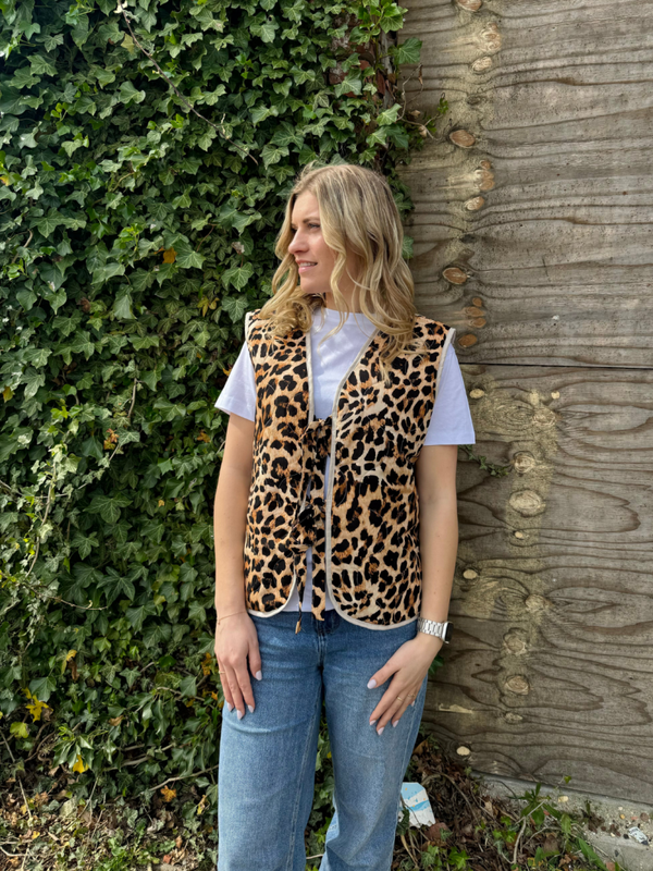Gilet 'LEOPARD FAV'