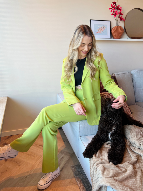 Blazer ‘TOO MUCH’ Green