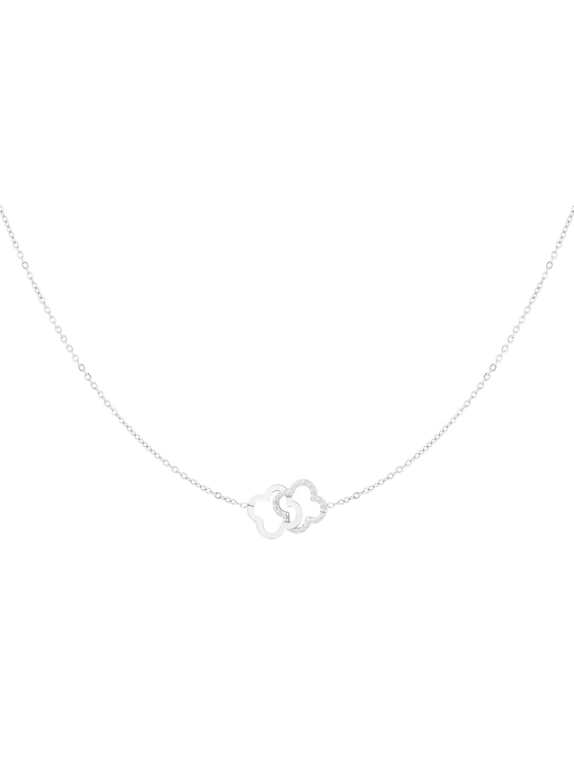 Ketting 'LINKED LUCK' Zilver
