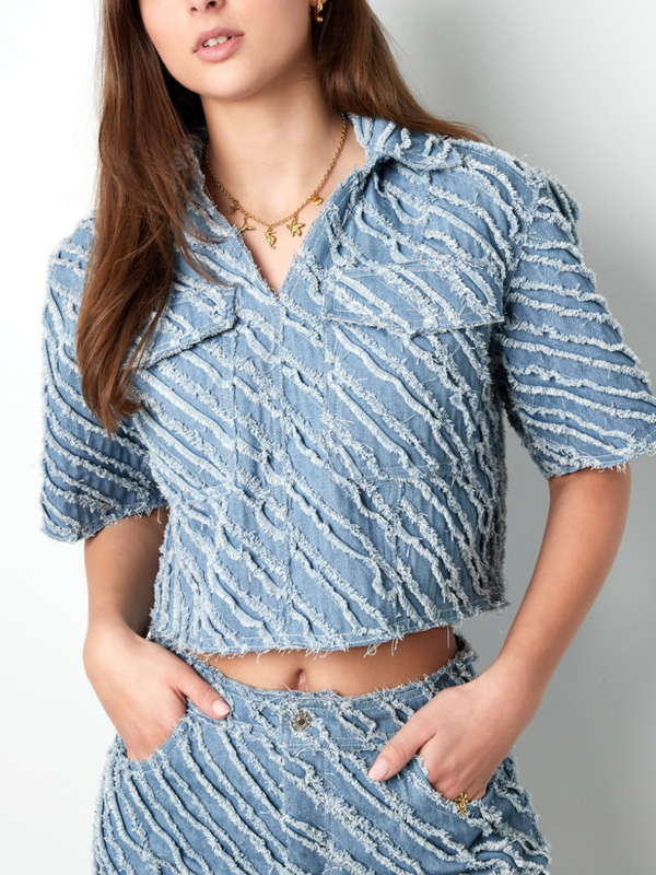 Top 'ALL DENIM' Blue