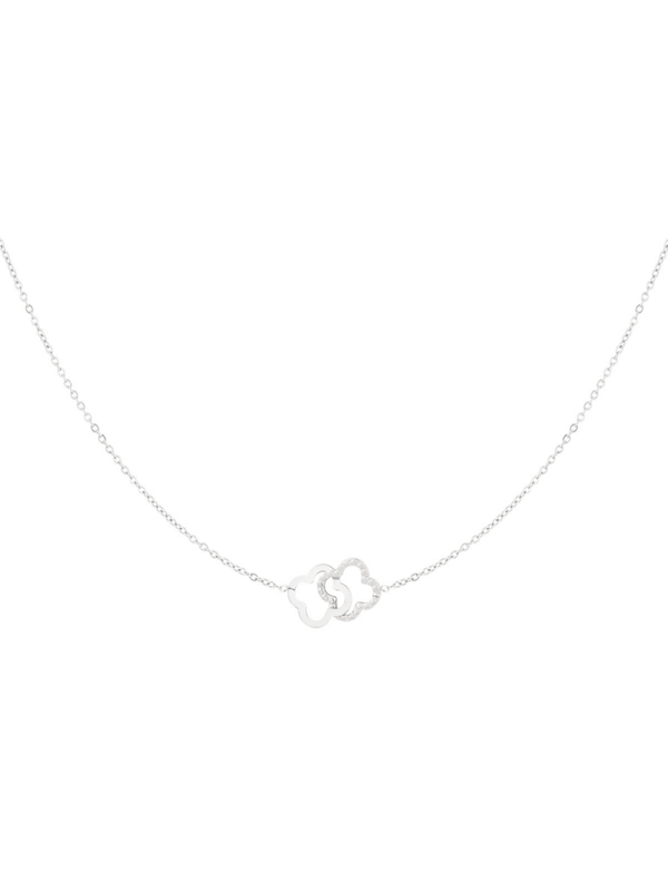 Ketting 'LINKED LUCK' Zilver