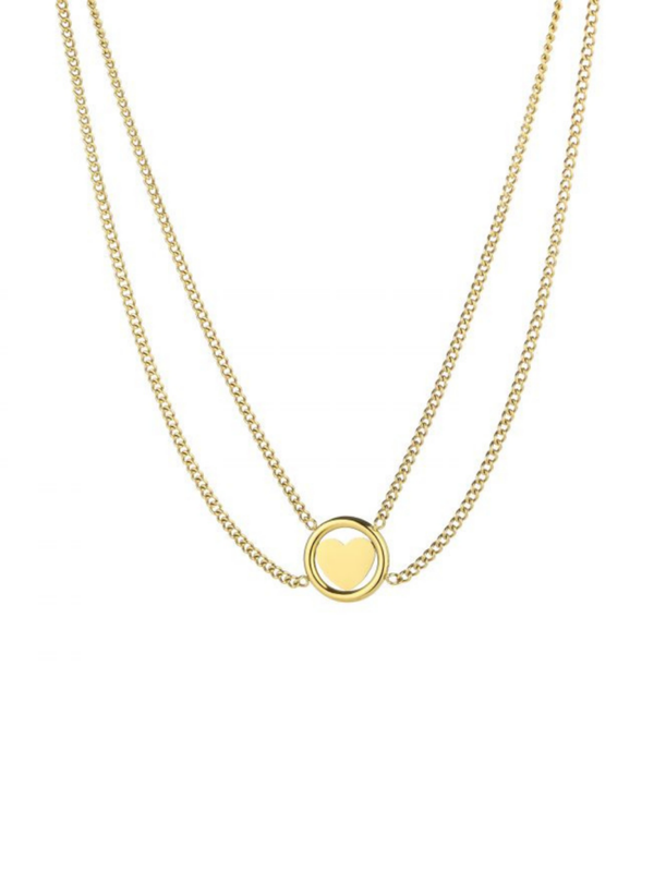 Ketting 'DOUBLE' Goud
