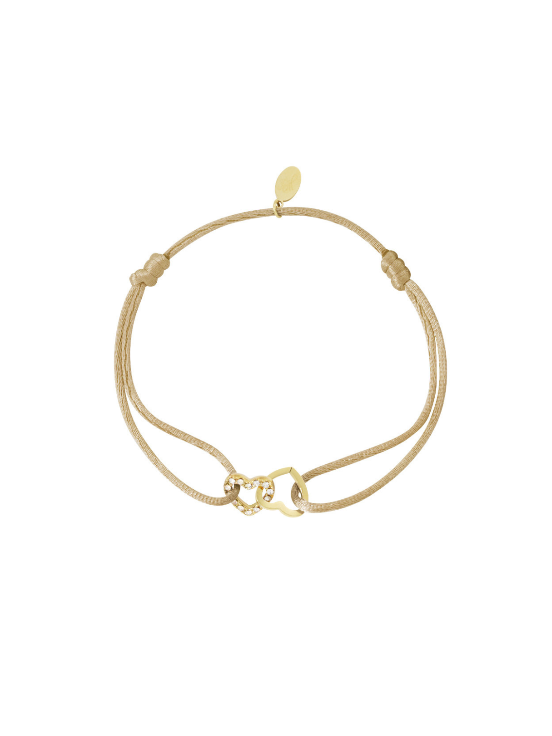 Armband 'CONNECTED' Beige