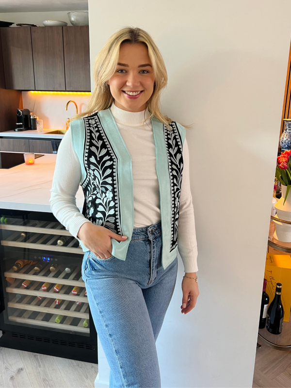 Gilet ‘BLUE DETAILS’