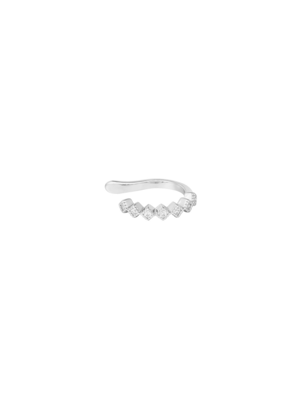 Earcuff 'SHINE BRIGHT' Zilver