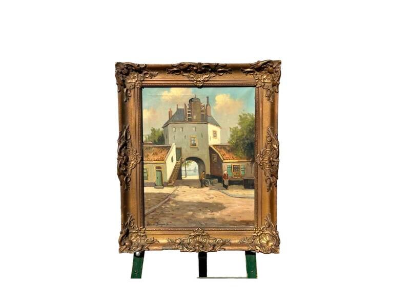 Schilderij De Vispoort Van Harderwijk 