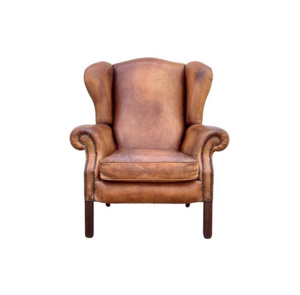 Schapenleren Fauteuil | Online-Antiques-Shop