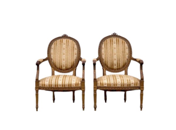 Franse Lodewijk Armstoelen (2) | Online-Antiques-Shop