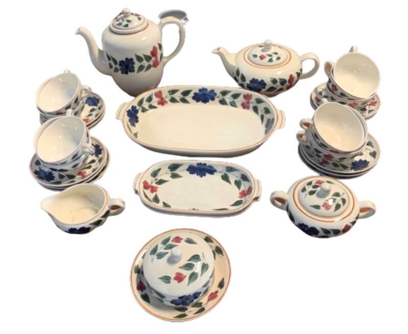 Boeren Bont Servies | Sociëte Ceramique Maestricht 