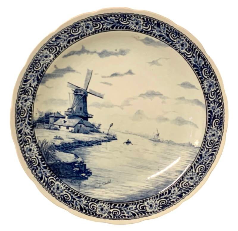Delfts Blauw Wandbord | Boch 