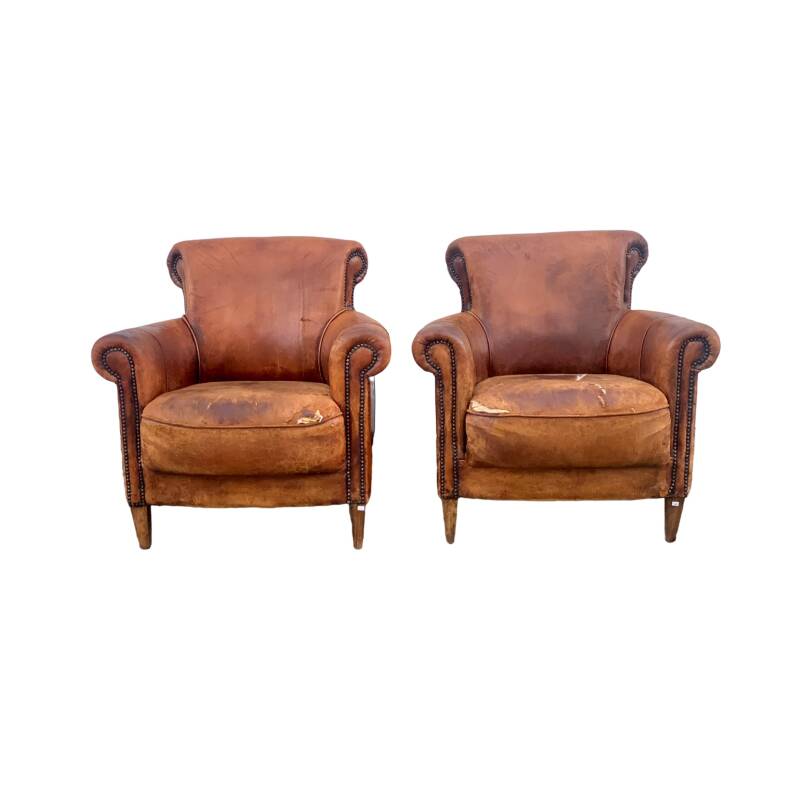 Schapenleren Fauteuils 