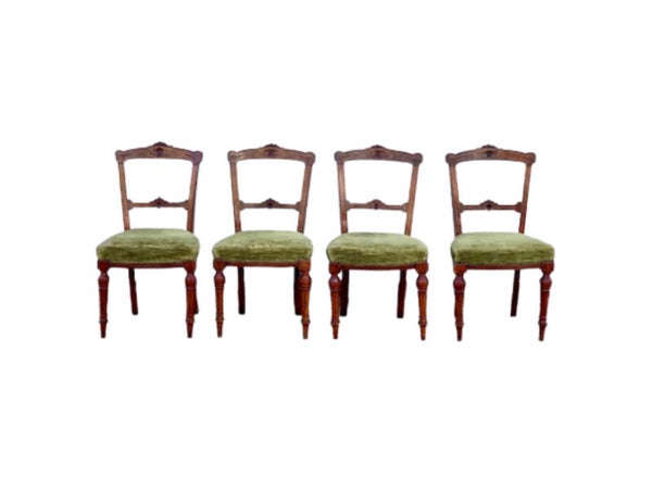 Mahoniehouten Eetkamerstoelen (4) | Online-Antiques-Shop