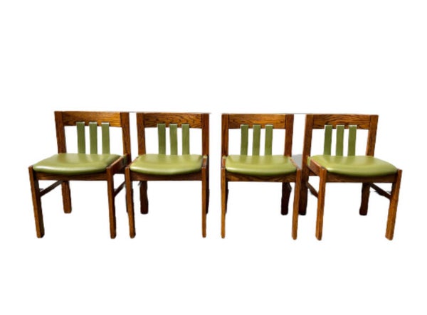 Brutalist, Design, Vintage Eetkamerstoelen (4)