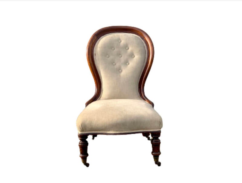 Mahoniehouten Breistoel 