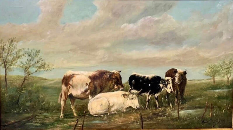 Koeien Schilderij | Henry Schouten 