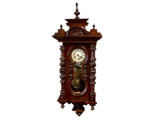 Mahoniehouten Regulateur | Wandklok | Online-Antiques-Shop