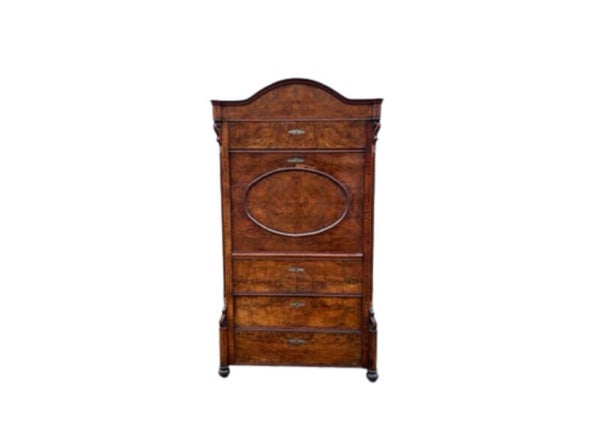 Wortelnoten Gefineerde Secretaire | Online-Antiques-Shop