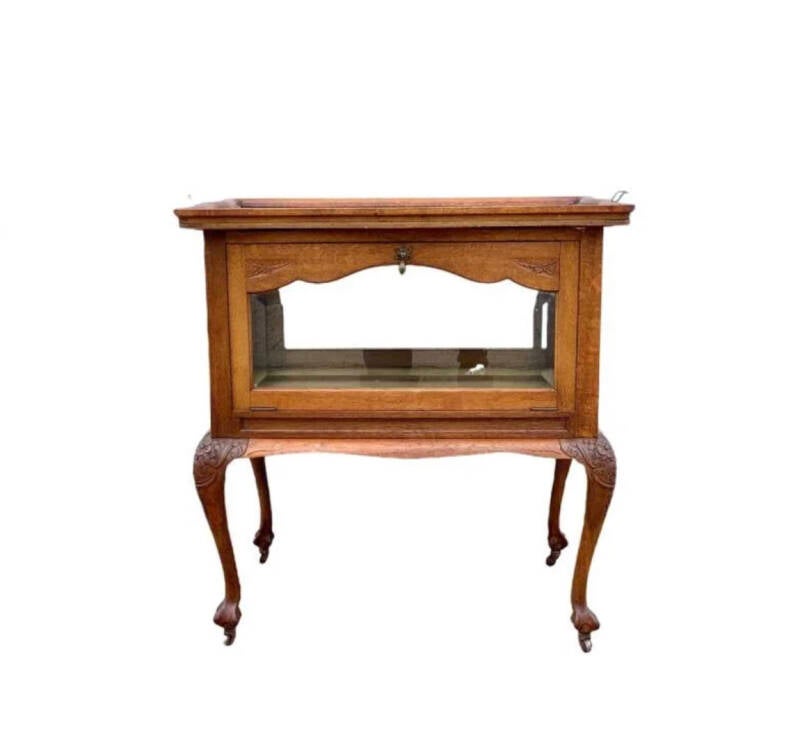 Eikenhouten Theekastje 