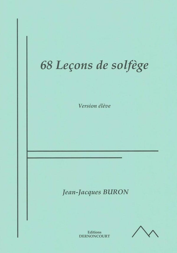 J.J. Buron 68 leçons de solfège