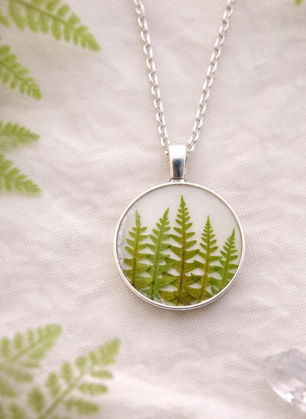 Collier  Olivier - mini forêt