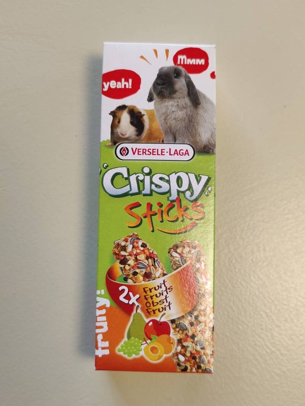 Snack: crispy sticks fruit