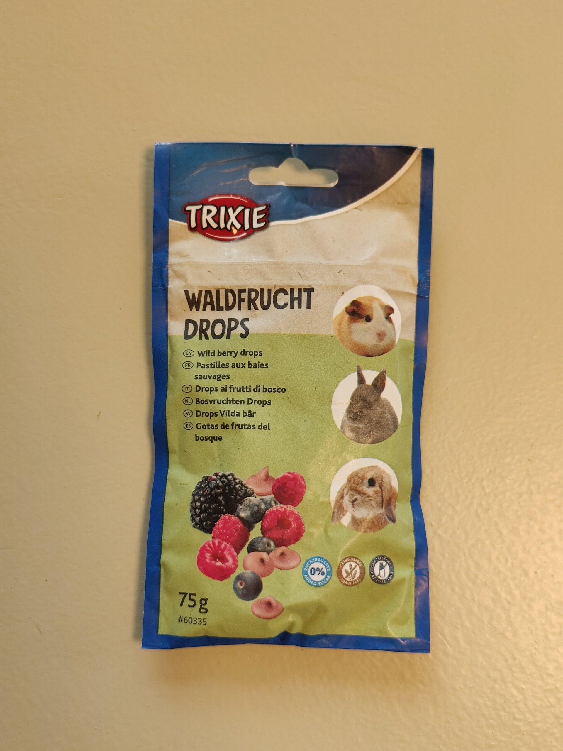 Snack: bosvruchten drops