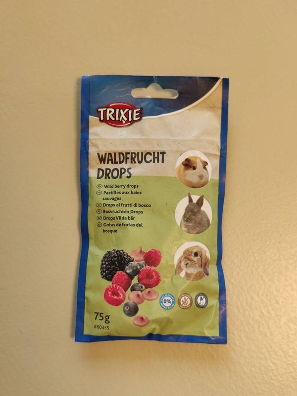Snack: bosvruchten drops