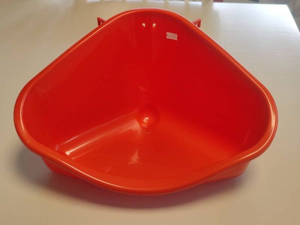Toilet: oranje