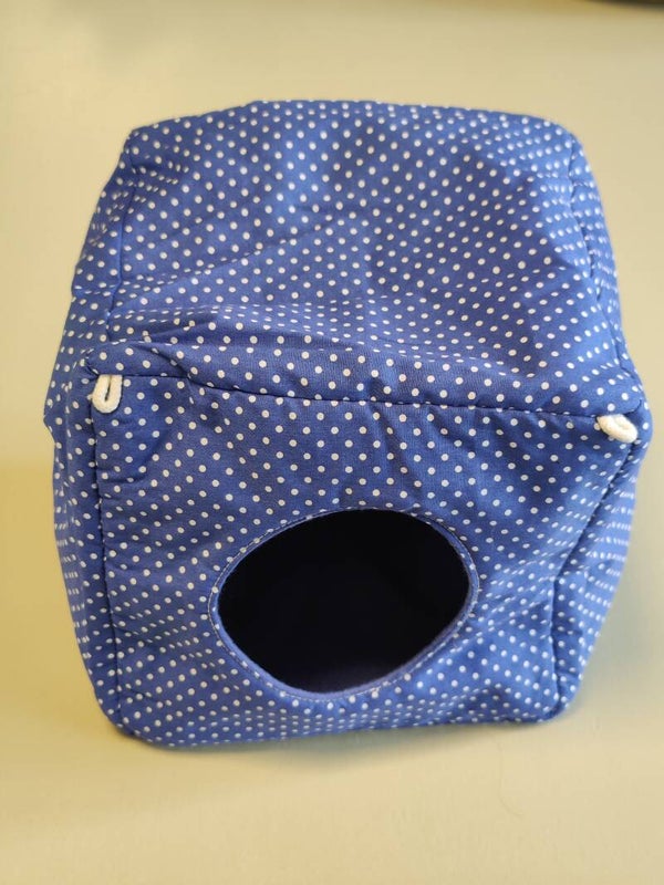 Kubus M - Stipjes blauw