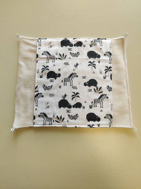 Doorkruiper - Safari zwart/wit